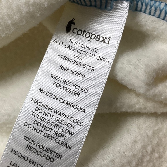 COTOPAXI
Womens River Bone Amado Fleece Pullover Women’s Size Large - Picture 6 of 11